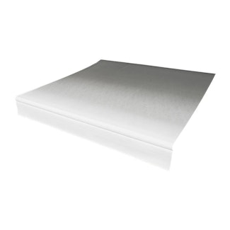 Lippert Components V000334336 Solera® Vinyl Fabric for Patio Awning (10', Black Fade/White Closed)