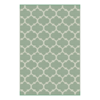 Lippert Components 2021028007 All Weather Patio Mat - 6' x 9' (Green)