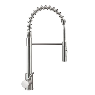 Lippert Components 719323 Stainless Steel Spring Faucet (Retail Box)