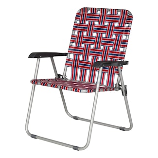 Lippert Components 2022301771 Lippert XL Webbed Lawn Chair - Red
