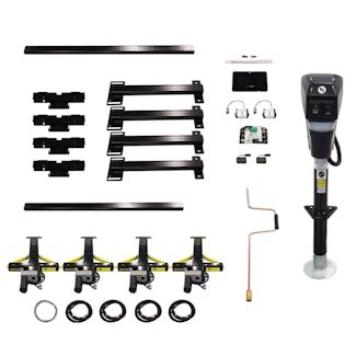 Lippert Components 672136 Ground Control® TT Electric Leveling System Kit (with Hall-Effect Technology)