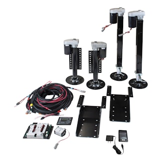 Lippert Components 358590 Ground Control® 3.0 Electric Leveling System (4-Point) Lippert Components 358590 Ground Control® 3.0 Electric Leveling System (4-Point)
