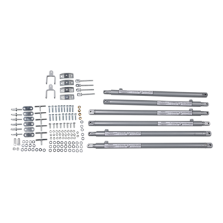 Lippert Components 191024 JT Strongarm Jack Stabilizer Kit, 5Th Wheel, Under 58