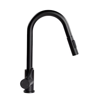 Lippert Components 2021090600 Bullet Pull-Down Faucet - Black Matte (Retail Box)