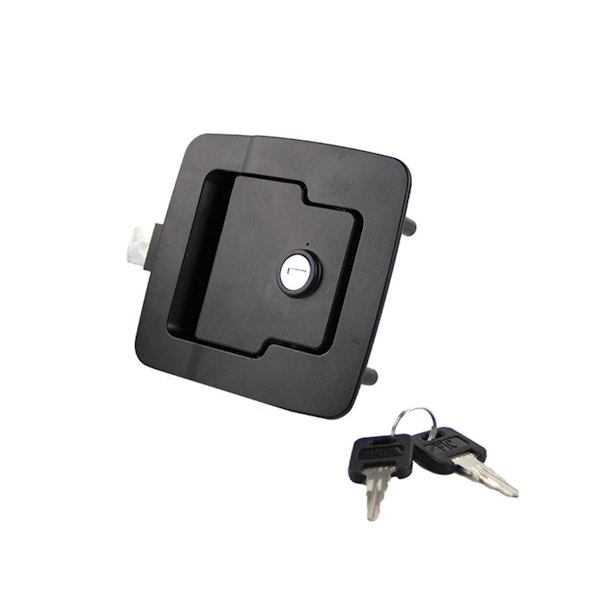 Lippert Components 346693 Baggage Door Lock with Global Latch (Black)