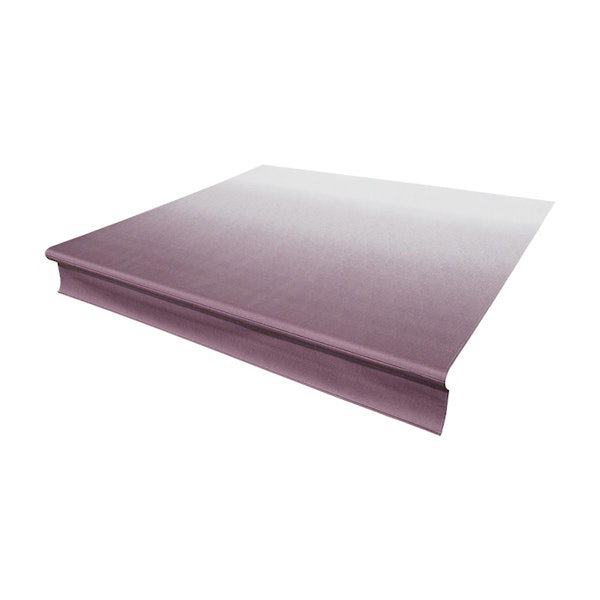 Lippert Components V000334410 Solera® Vinyl Fabric for Patio Awning (17', Burgundy Fade/White Closed)
