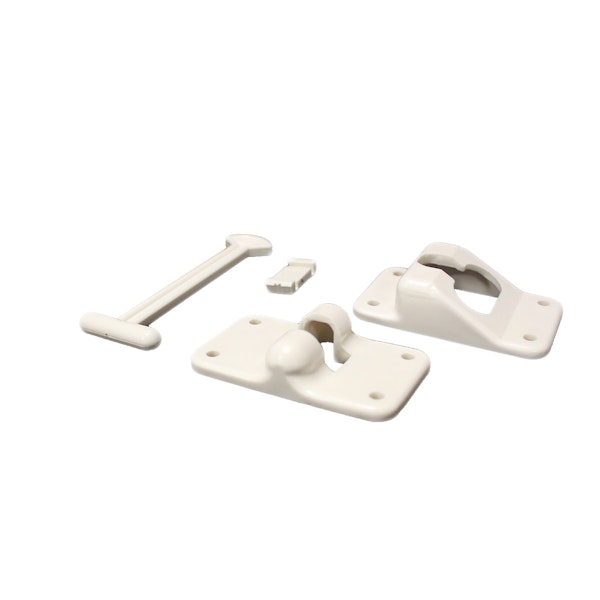Lippert Components 381407 4 Polar White Composite T-Style Door Holder