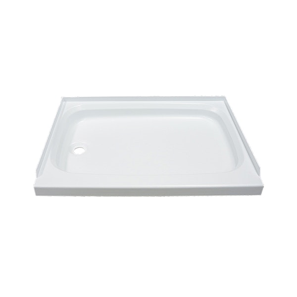 Lippert Components 210377 24 x 40 Shower Pan; Left Drain - White