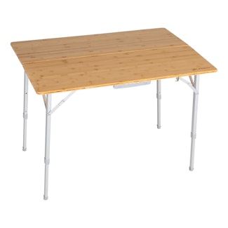 Lippert Components 2021011322 Bi-Fold Bamboo Adjustable Table