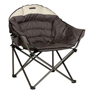 Lippert Components 2022114817 Lippert Big Bear Duotone Camping Chair - Dark Grey with Sand Accent