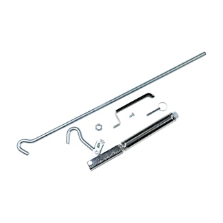 Lippert Components 182896 Qwik-Load Rear Stress-Guard Turnbuckle with 24 Threaded Hook