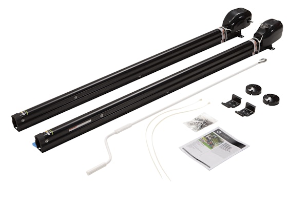 Lippert Components 405202 Hybrid Hardware XL, Black