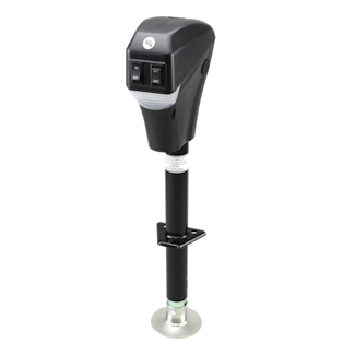 Lippert Components 285318 Black Electric Tongue Jack (3,500-lb. Lift Capacity)