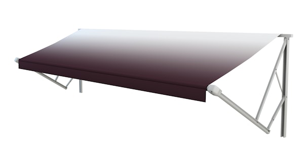Lippert Components V000335037 18' XL Power Awning Roller Assembly - Burgundy Fade