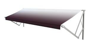 Lippert Components V000334947 Solera® XL Power Awning Roller Assembly (14', Burgundy Fade/White Closed)