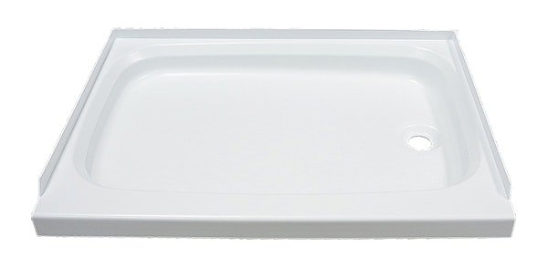 Lippert Components 210371 24 x 32 Shower Pan; Right Drain - White