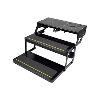 Lippert Components 372558 Platinum Series Double Step Assembly with Logic Control Unit and No Switch Kit