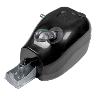 Lippert Components 300031 Manual Crank Style Awning Drive Head Assembly, Black