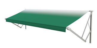 Lippert Components V000344983 Solera® XL Power Awning Roller Assembly (14', Green Fade/White Closed)
