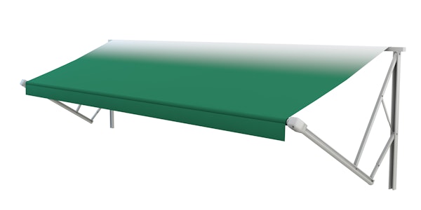 Lippert Components V000344984 Solera® XL Power Awning Roller Assembly (15', Green Fade/White Closed)