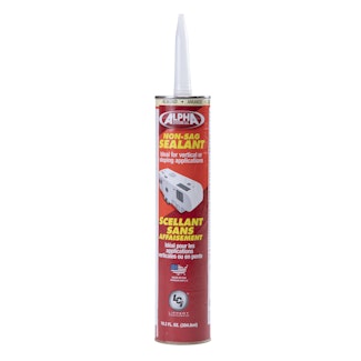 Lippert Components 862161 1010 Low VOC Non-Sag Sealant, Almond - 10.3 Oz. Tube
