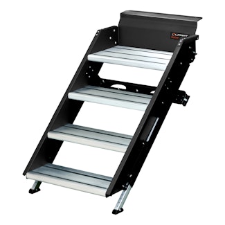 Lippert Components 791574 26 Premium Quad Solid Step® (Fits 25 - 28.9)