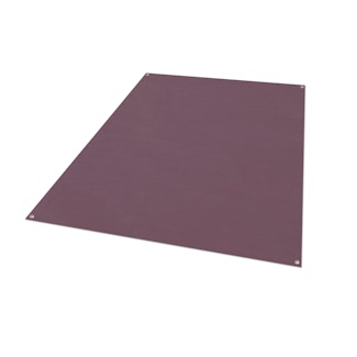 Lippert Components 2022115666 Lippert Outdoor Patio Rug - Burgundy, 8' x 12'