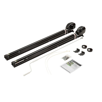 Lippert Components 434727 Solera® Hybrid Universal Awning Hardware Kit (Black)