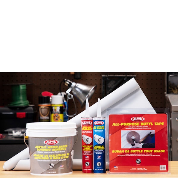 Lippert Components 862424 SuperFlex RV Roof Kit (Gray)