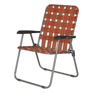 Lippert Components 2022301773 Lippert XL Webbed Lawn Chair - Orange
