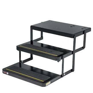 Lippert Components 3726892 40 Series Double Step Assembly with Logic Control Unit and Door Switch Kit