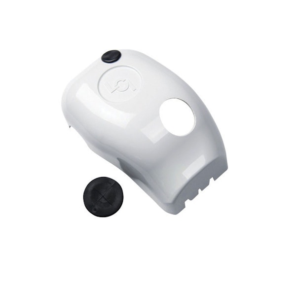 Lippert Components 351831 Manual Crank Style Awning Drive Head Front Cover, White