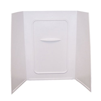 Lippert Components 210316 24 x 40 x 59 Shower Wall Surround; 1-Piece Design; Picture Frame Finish