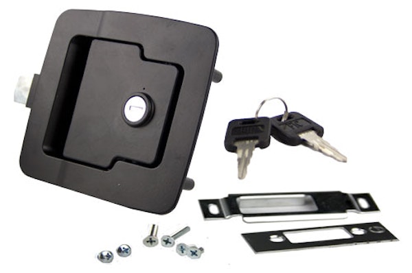 Lippert Components 317649 Standard Baggage Door Latch Kit, Black