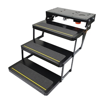Lippert Components 375821 24 Series Triple Step Assembly with Logic Control Unit and No Switch Kit