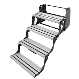 Lippert Components 432698 Alumi-Tread® Quad Step - Hybrid