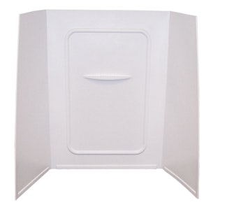 Lippert Components 210305 24 x 36 x 59 Bath Tub Wall Surround; 1-Piece Design; Picture Frame Finish