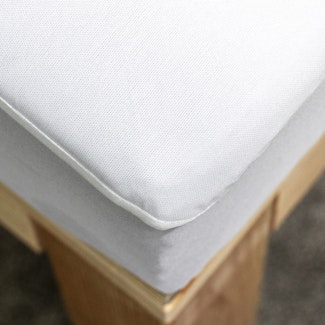 Lippert Components 2020218501 Mattress Protector - Short Queen (White)