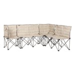Lippert Components 2022120589 Lippert Campfire Folding Sectional Couch - Sand
