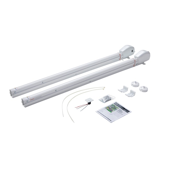 Lippert Components 434724 Solera® Universal Standard 12V Awning Hardware Kit (White)