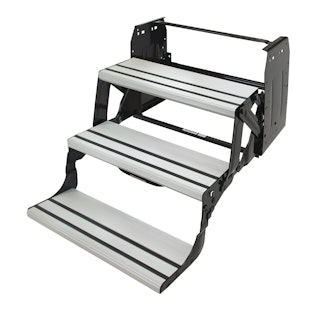 Lippert Components 432696 Alumi-Tread® Triple 9 Step - Hybrid