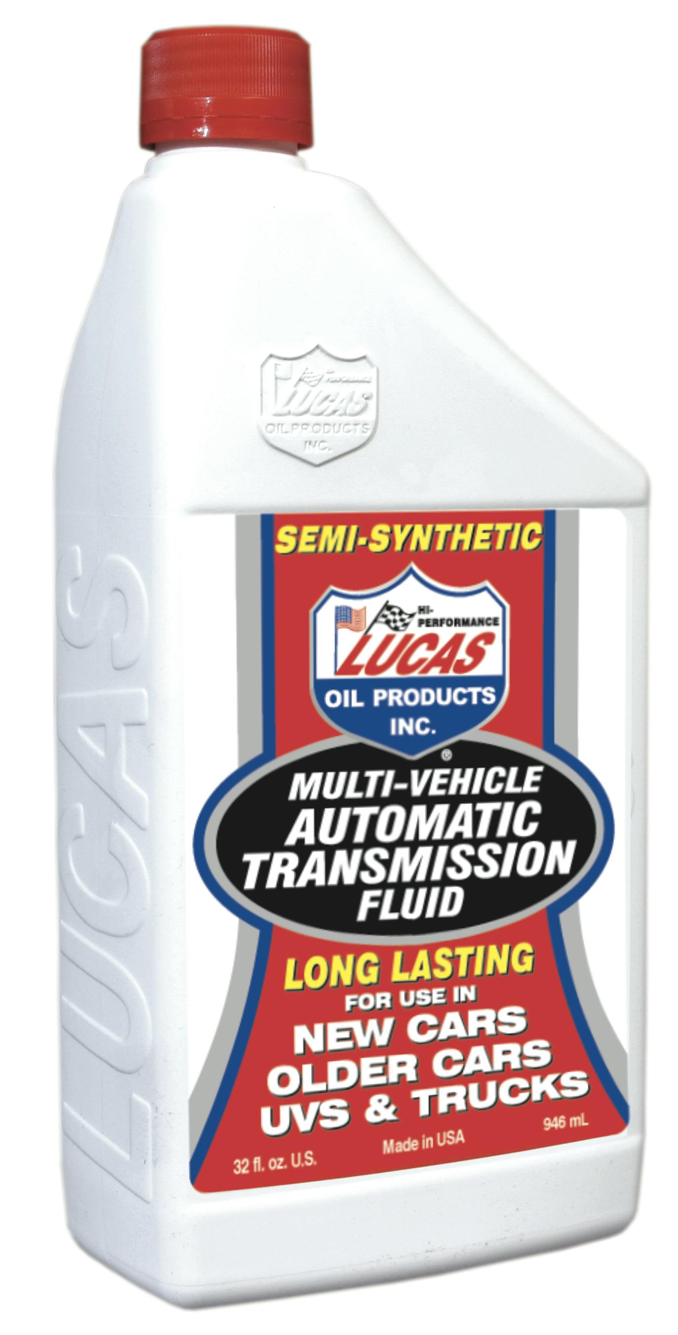 Lucas（ル力）樣専用 Lucas Oil 10418 Semi-Synthetic Multi-Vehicle ATF