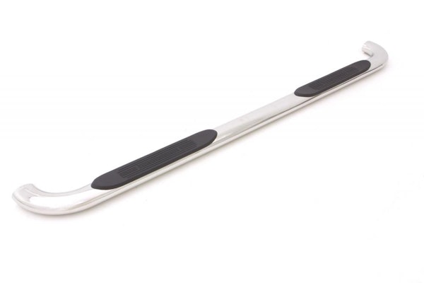 LUND 23288964 4 Inch Oval Curved Nerf Bar - Polished Stainless