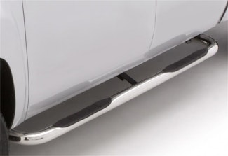 LUND 22686998 3 Inch Round Bent Nerf Bar - Polished Stainless