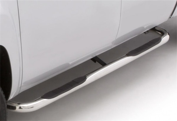 LUND 22647423 3 Inch Round Bent Nerf Bar - Polished Stainless