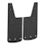 LUVERNE 250930 Front 12" x 20" Rubber Mud Guards, Select Dodge, Ram 1500, 2500, 3500 (2 Flaps)
