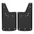 LUVERNE 250933 Rear 12" x 23" Rubber Mud Guards, Select Dodge, Ram 1500, 2500, 3500 (2 Flaps)