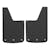 LUVERNE 250934 Front 12" x 20" Textured Rubber Mud Guards, Select Ram 1500 (2 Flaps)