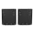 LUVERNE 251034 Rear Dually 20" x 23" Textured Rubber Mud Guards, Select Ram 3500 (2 Flaps)