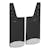 LUVERNE 251123 Front or Rear 12" x 23" Rubber Mud Guards, Select Ford Super Duty (2 Flaps)